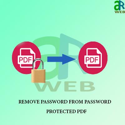 remove password from password protected pdf